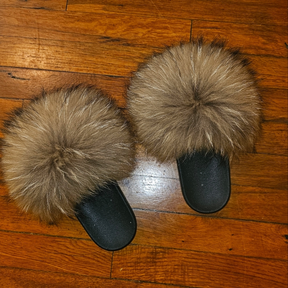 Duckie Confetti Fur Slides